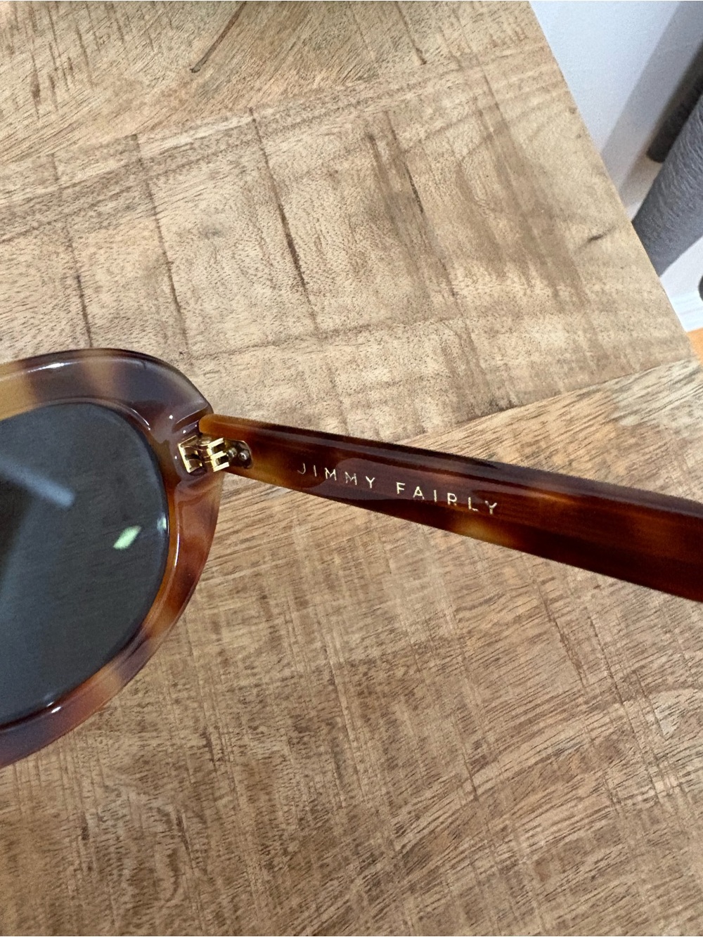 Jimmy Fairly The Gabrie Tortoiseshell Sunglasses - Picture 4 of 5